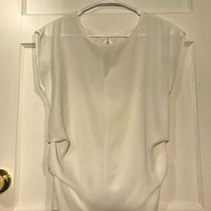 White Chiffon Blouse